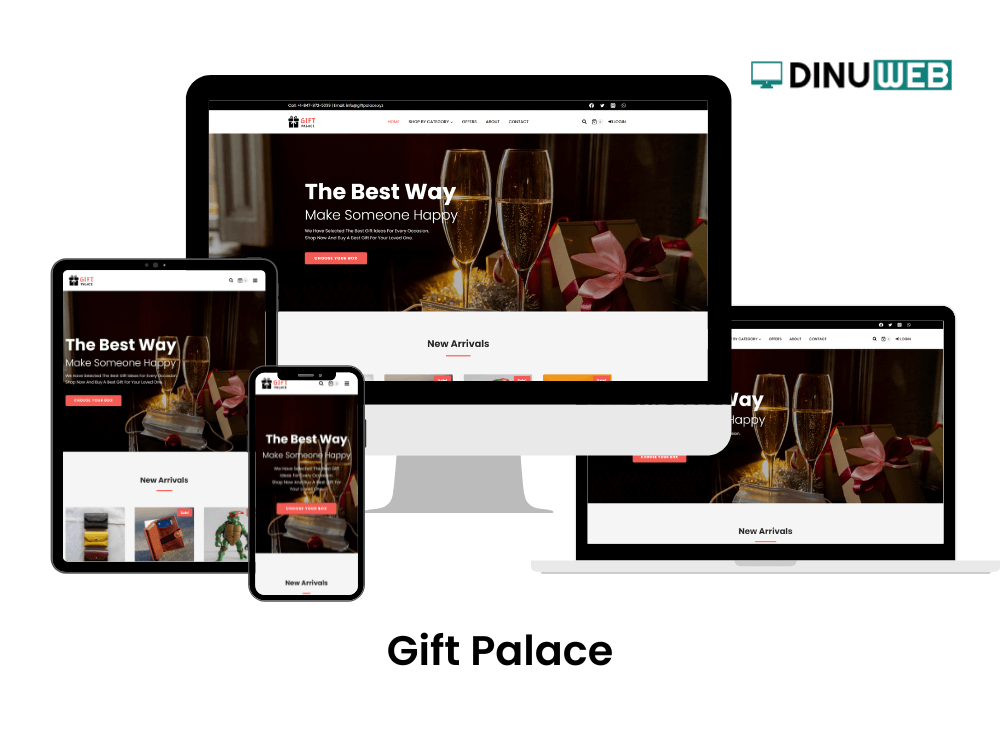 Gift Palace Website