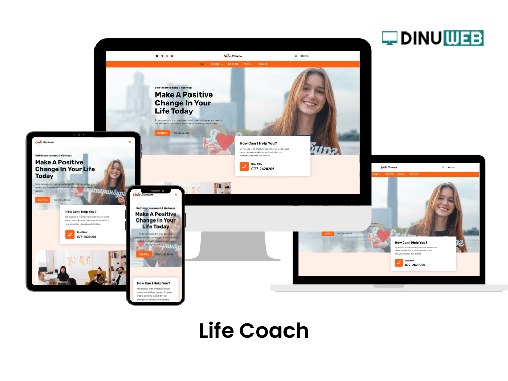 Life Coach Website