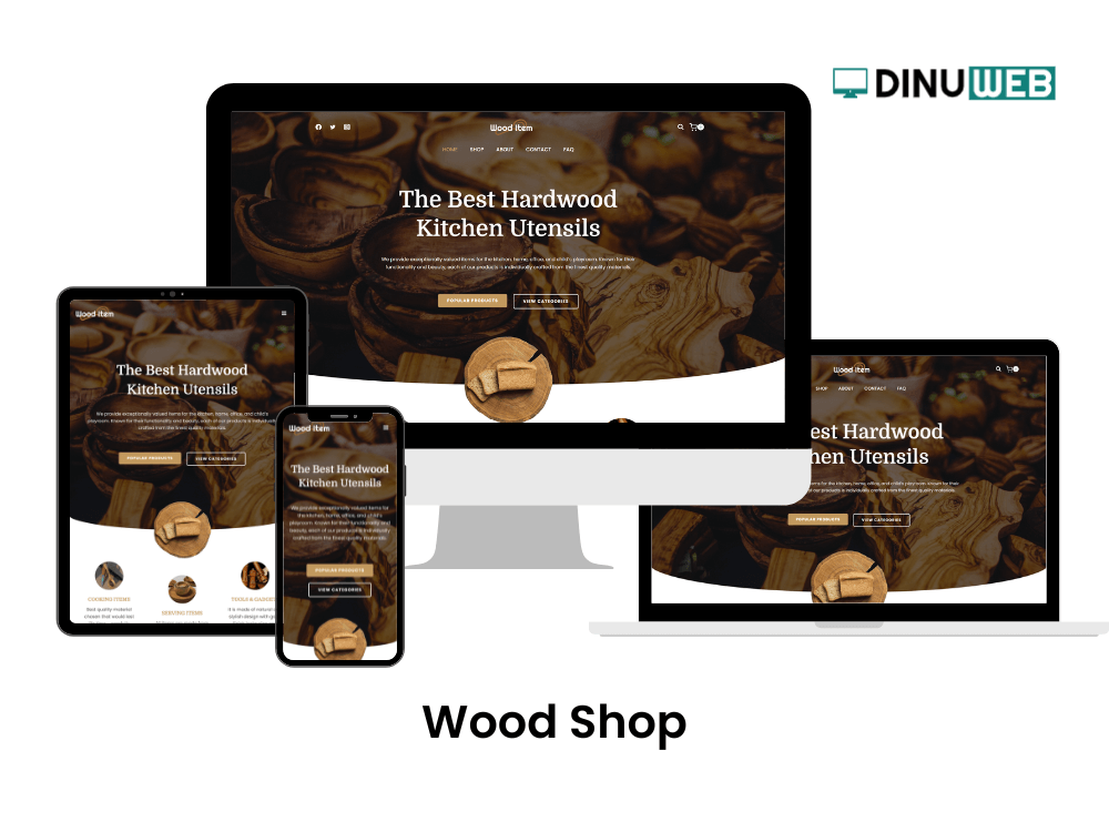 Wood Item Website